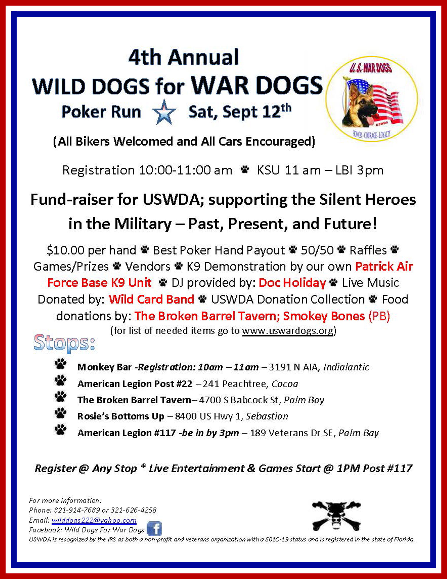 annual for dogs 4th annual dogs for war dogs american legion fl post 117 annual for dogs 4th annual dogs for war dogs american legion fl post 117