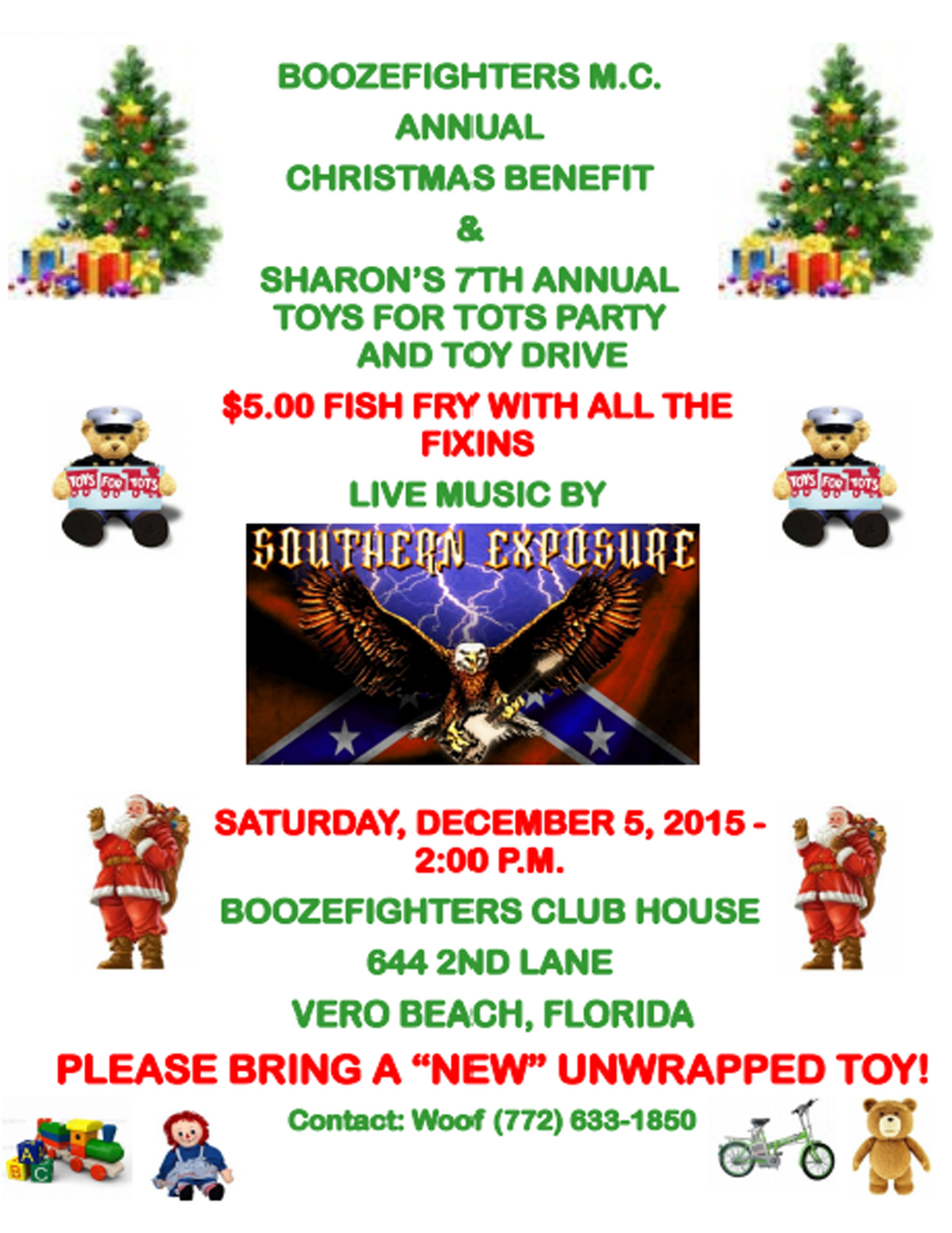 Boozefighters Christmas Benefit