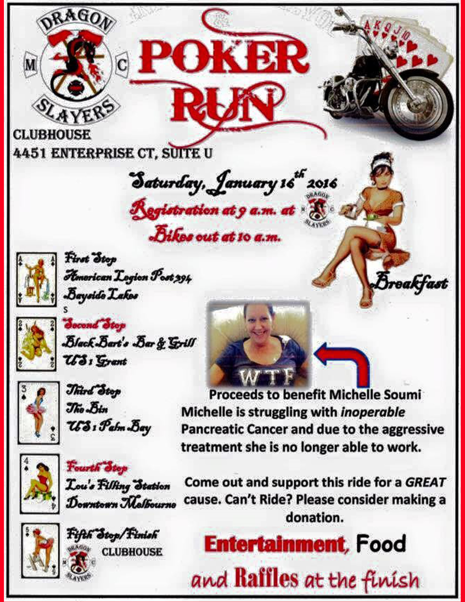 Dragon Slayers Poker Run