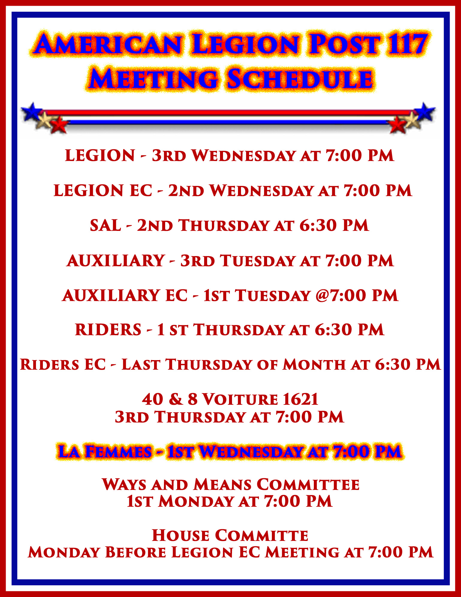 La Femmes Meeting
