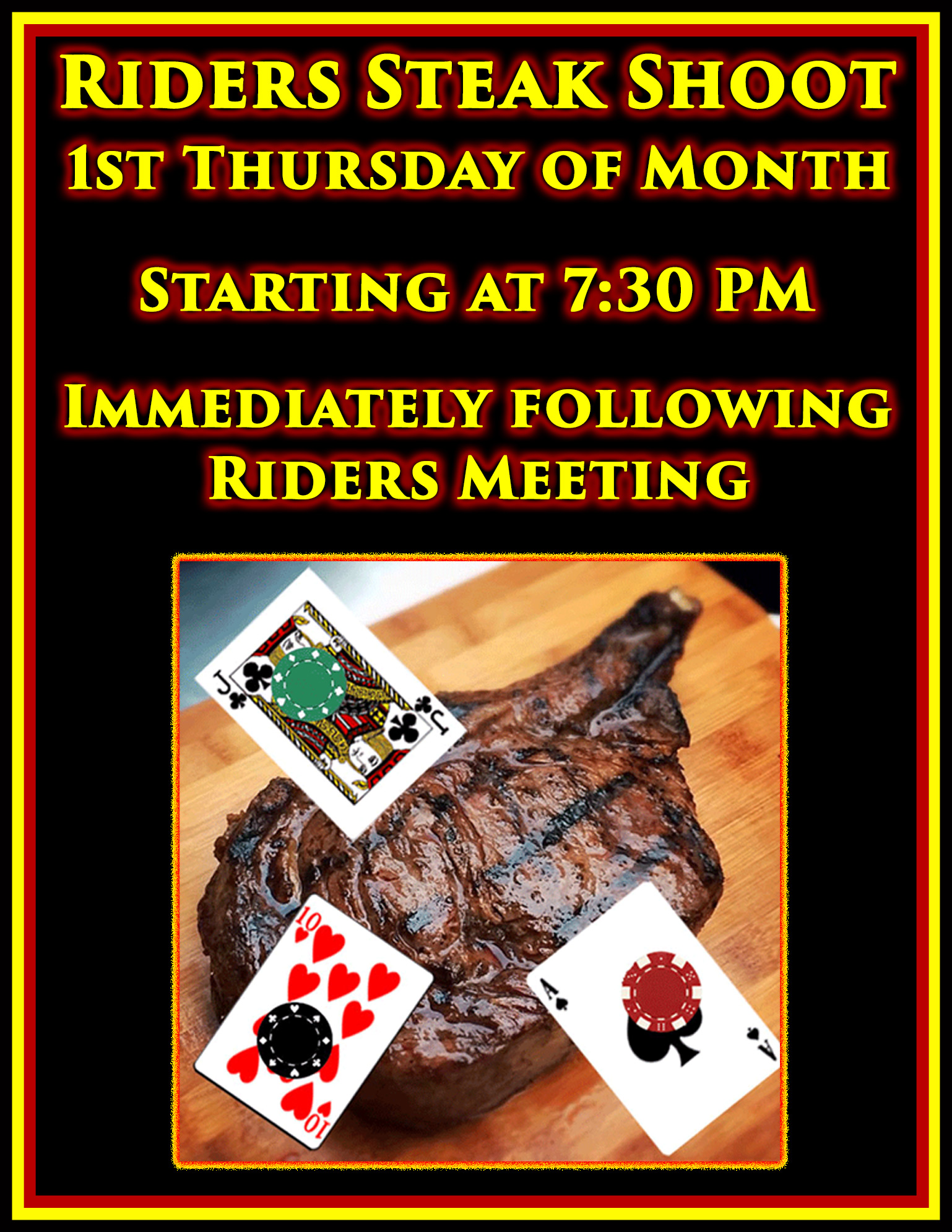 American Legion Riders Steak Shoot