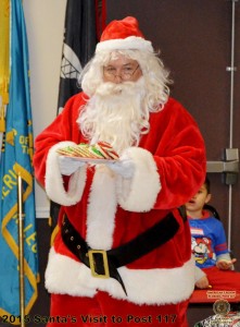 2015 Santa at Post 117