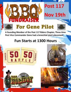 Gene Pilot Fundraiser Nov 19