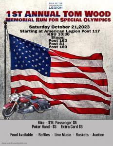 2023 1st Annual Tom Wood Memorial Run for Special Olympics