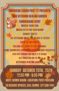 2024 Veteran Healing Garden Fundraiser