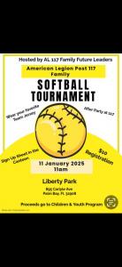 2025 Family Future Leaders Softball Tournament