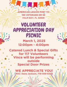 2025 Volunteer Appreciation Day Picnic