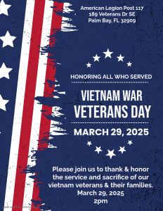 2025 Vietnam Veterans Day