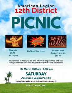 2024 District 12 Spring Picnic