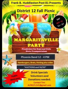 2024 District 12 Fall Picnic